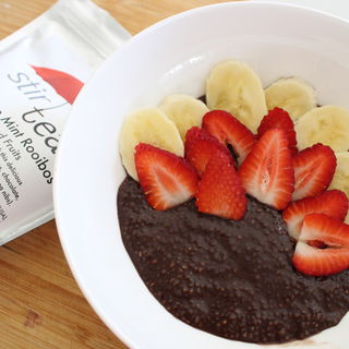 Chocolate Mint Rooibos Chia Bowl