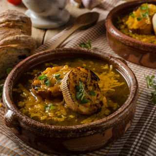 Assam French Onion Soup