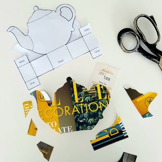 Tea Pot Gift Box Template